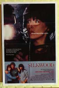 d682 SILKWOOD one-sheet movie poster '83 Meryl Streep, Cher, Kurt Russell