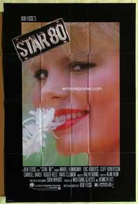 d731 STAR 80 one-sheet movie poster '83 Mariel Hemingway, Bob Fosse