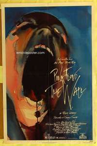 d931 WALL one-sheet movie poster '82 Pink Floyd, Roger Waters, rock&roll!