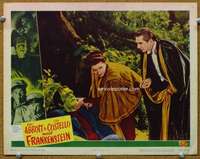 f245 ABBOTT & COSTELLO MEET FRANKENSTEIN movie lobby card #4 '48 Lugosi