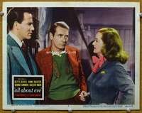 f268 ALL ABOUT EVE movie lobby card #2 '50 Bette Davis, Gary Merrill