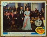 f009 PRESENTING LILY MARS movie lobby card '43 Judy Garland singing!