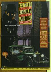 h071 ONCE UPON A TIME IN AMERICA East German 11x16 movie poster '86