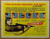 j039 ATTACK style B half-sheet movie poster '56 Palance. Robert Aldrich