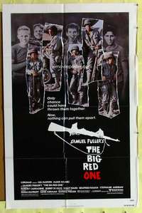 k935 BIG RED ONE one-sheet movie poster '80 Samuel Fuller, Lee Marvin