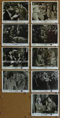 m047 ONLY ANGELS HAVE WINGS 9 English Front of House lobby cards '39 Grant