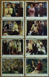 m077 EMPEROR WALTZ 8 English Front of House lobby cards '48 Crosby, Fontaine