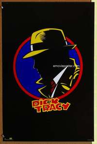 p063 DICK TRACY commercial poster '90 Warren Beatty