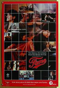 p018 FAME soundtrack poster '80 Alan Parker, Irene Cara