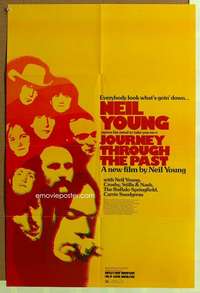 p051 JOURNEY THROUGH THE PAST special one-sheet movie poster '73 Neil Young