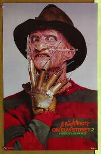 p076 NIGHTMARE ON ELM STREET 2 commercial poster '85