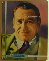 p039 WALLACE BEERY personality poster '32 close portrait!