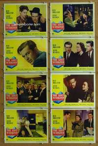 q245 LOST WEEKEND 8 movie lobby cards '45 Billy Wilder, Ray Milland