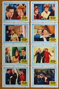 q073 TORN CURTAIN 8 movie lobby cards '66 Paul Newman, Alfred Hitchcock