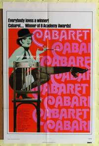 r178 CABARET one-sheet movie poster R74 sexy Liza Minnelli, Bob Fosse