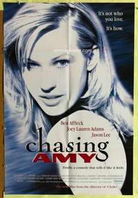 r191 CHASING AMY one-sheet movie poster '97 Kevin Smith, Joey Lauren Adams