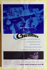 r197 CHUBASCO one-sheet movie poster '68 Chris Jones, Susan Strasberg