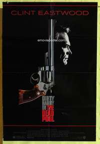 r234 DEAD POOL one-sheet movie poster '88 Clint Eastwood as Dirty Harry!