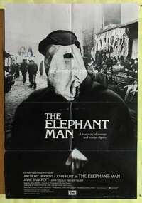 r266 ELEPHANT MAN English one-sheet movie poster '80 Anthony Hopkins, Lynch