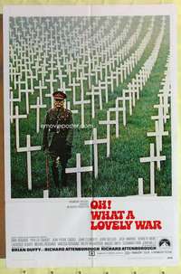 r633 OH WHAT A LOVELY WAR one-sheet movie poster '69 Dirk Bogarde, Calvert