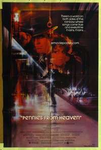 r675 PENNIES FROM HEAVEN one-sheet movie poster '81 Steve Martin, Peak