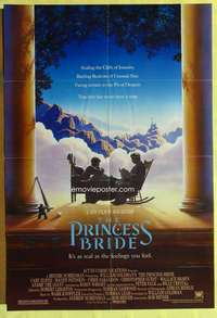 r706 PRINCESS BRIDE one-sheet movie poster '87 Rob Reiner fantasy classic!