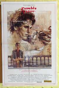 r785 RUMBLE FISH one-sheet movie poster '83 Francis Ford Coppola, Dillon