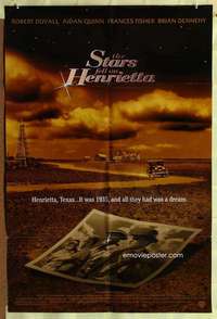 r845 STARS FELL ON HENRIETTA DS one-sheet movie poster '95 Robert Duvall