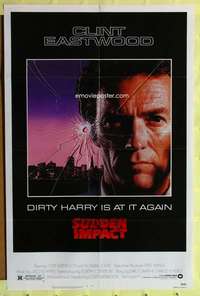 r850 SUDDEN IMPACT one-sheet movie poster '83 Clint Eastwood, Dirty Harry