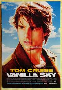 r904 VANILLA SKY DS advance one-sheet movie poster '01 Tom Cruise, Crowe