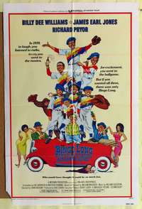 s068 BINGO LONG one-sheet movie poster '76 Billy Dee Williams, baseball!