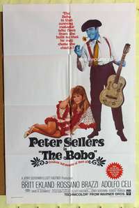 s092 BOBO one-sheet movie poster '67 Peter Sellers, sexy Britt Ekland!
