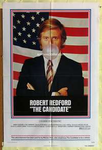 s138 CANDIDATE one-sheet movie poster '72 Robert Redford for Senator!
