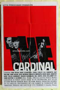 s151 CARDINAL one-sheet movie poster '64 Otto Preminger, Romy Schneider