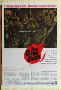 s213 COOL ONES one-sheet movie poster '67 Roddy McDowall, counter-culture!