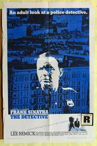 s265 DETECTIVE one-sheet movie poster '68 Frank Sinatra, Lee Remick