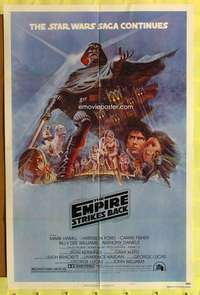 s297 EMPIRE STRIKES BACK style B 1sh movie poster '80 George Lucas classic!