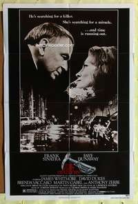s321 FIRST DEADLY SIN one-sheet movie poster '80 Frank Sinatra, Dunaway