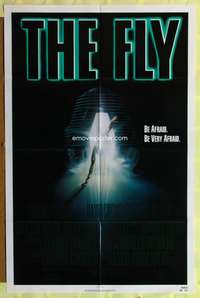 s336 FLY one-sheet movie poster '86 David Cronenberg, Jeff Goldblum
