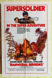 s394 HANNIBAL BROOKS one-sheet movie poster '69 Oliver Reed, Winner