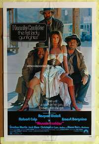 s395 HANNIE CAULDER one-sheet movie poster '72 sexy Raquel Welch western!