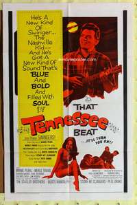 s743 THAT TENNESSEE BEAT one-sheet movie poster '66 Merle Travis, country!