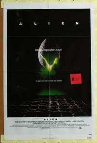 t530 ALIEN int'l one-sheet movie poster '79 Ridley Scott sci-fi classic!