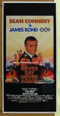 t903 NEVER SAY NEVER AGAIN Australian daybill movie poster '83 James Bond