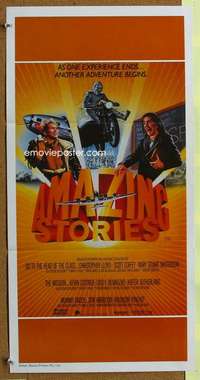 t853 AMAZING STORIES Australian daybill movie poster '87 Steven Spielberg