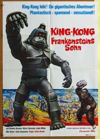 t502 KING KONG ESCAPES German movie poster R76 Toho, Ishiro Honda