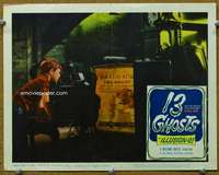 t310 13 GHOSTS movie lobby card #4 '60 little boy by sideshow poster!