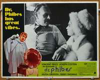 t419 ABOMINABLE DR PHIBES movie lobby card #6 '71 Terry-Thomas, AIP