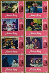 t432 AUDREY ROSE 8 movie lobby cards '77 Marsha Mason, Anthony Hopkins