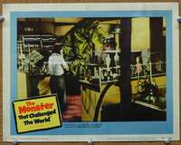 t226 MONSTER THAT CHALLENGED THE WORLD movie lobby card #2 '57 big bug